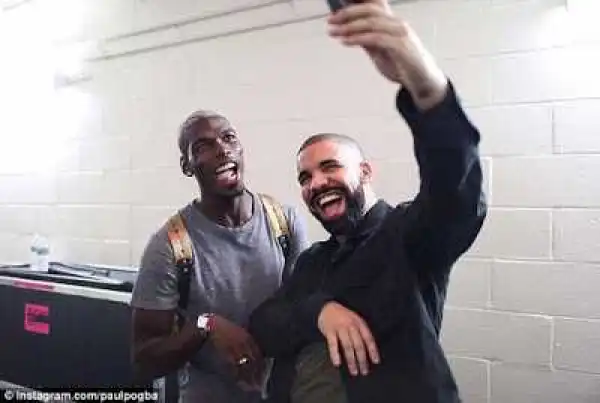 Photos: Juventus Midfielder, Paul Pogba Hangs Out With Drake In New York